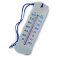 Thermomètre 10'' blanc pour piscine